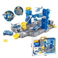 thumbnail image 2 of 2-Level Garage Toy Set Vehicle Parking Lot Easy to Carry Best Gift for Boys, 2 of 5