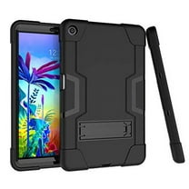 Case for LG G Pad 5 10.1 inch , Mignova Hybrid Shockproof Rugged Anti-Impact Protection Cover Built in Kickstand for LG G Pad 5 10.1 inch 2019 Released(Black Black)
