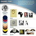 thumbnail image 3 of PinMart Equality Lapel Pin – Equal Rights Pin for BLM Advocates, 3 of 5