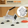 thumbnail image 4 of KFFKFF 3/8 Inch Manual Commercial Vegetable Slicer Fruit Slicer Cutter, 4 of 9