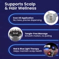 thumbnail image 5 of NuFlair Scalp Massage & Oil Applicator Brush Cordless Massager, 5 of 10