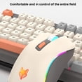 thumbnail image 3 of Teclado para juegos K82, 94 teclas con Mouse, teclado luminoso, luz RGB para PC y portátil, 3 of 8