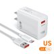 thumbnail image 1 of 120W USB Charger Fast Charging QC3.0 USB C Cable Type C Cable Mobile Phone Charger For iPhone Huawei Samsung Xiaomi Quick Charge, 1 of 4