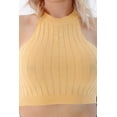 thumbnail image 7 of Beje Knitted Rib Sexy Tank Top, 7 of 7