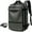 A-gray, variant on Vac Pack Backpack,Travel Airbag Backpack with Vacuum Pump, Expandable Air back with Anti-theft Lock, Vacuum Compression Vacpack Bags with Maintenance Kit, Easy to Carry on Plane,A-black