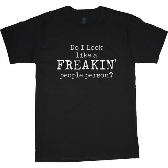 Mens Graphic Tee Freakin' People Person Funny T-shirt