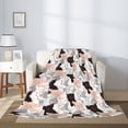 thumbnail image 2 of Sikiie Pigs Cozy Flannel Fleece Throw Blanket: Lightweight & Thick for All Seasons - Perfect for Women, Men, & Kids"50"x40", 2 of 6