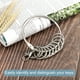 thumbnail image 5 of Organizador de llaves de 3.4" con llavero y 10 anillos plateado 1 set, 5 of 5