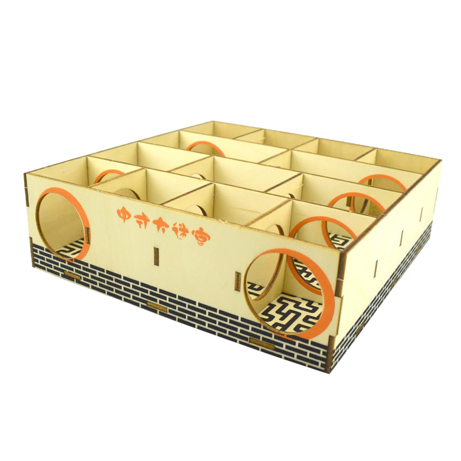 oshhnii Hamster Maze Activity Sport for Hamsters Gerbils Mice Playhouse Labyrinth Puzzle 20.8x19.8x6cm