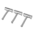 thumbnail image 2 of String Saddle Replacement, Guitar Bridge Saddle Tone Improvement Metal  For Stringed Instrument Silver, 2 of 8