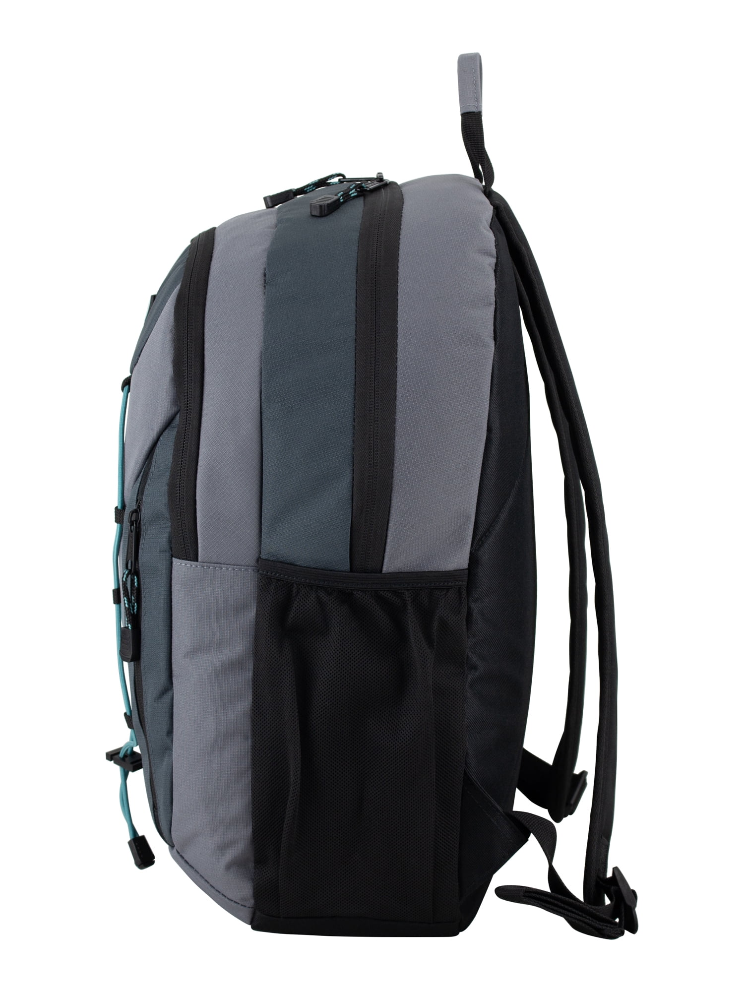 Eastsport Unisex Axis Sport 18.5" Bungee Backpack, Grey Flannel