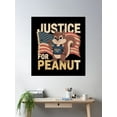 thumbnail image 2 of Justice For Squirrel Poster Wall Art, Modern Wall Decor For Living Room Bedroom, 16x24 UNFRAMED, 2 of 3