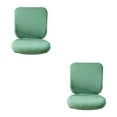 thumbnail image 1 of Guardoinrt Soft and Breathable Swivel Chair Cover Seating Experience Light Green Backrest + Cushion Cover 2Set, 1 of 6