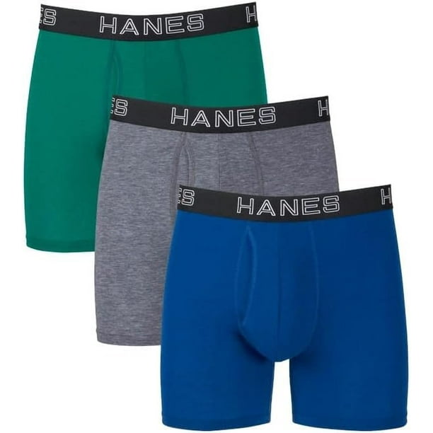 Hanes Ultimate Total Support Pouch Big Men's Boxer Briefs Underwear