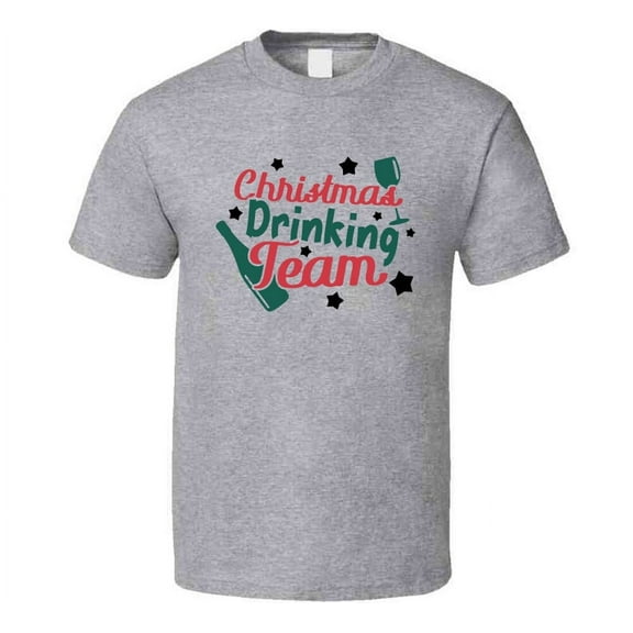 Christmas Drinking Team Tee Fun Christmas Tshirt Holiday T Shirt