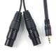thumbnail image 4 of Cable de sonido de 1,5 M / 5 Pies Cable XLR Enchufe de 3,5 Mm, 4 of 9
