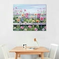 thumbnail image 2 of Nawypu  Large Flowers Wall Art Canvas Daisy Wildflowers Floral Picture Painting Artwork for Living Room Bedroom Home Decor Stretched and Framed Ready to Hang, 2 of 4