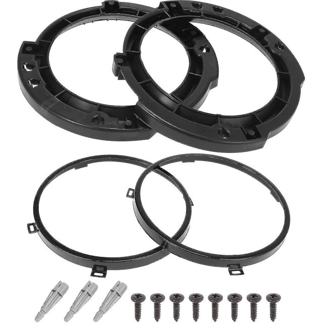 Juego de anillos de soporte de retención de montaje de faro redondo de 7 pulgadas con anillo de Metal para faro para Jeep Wrangler Jk 2007-2017 negro