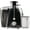 Black, variant on Brentwood Jc-452W 350Ml Juice Extractor, 400 Watts, White