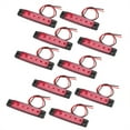 thumbnail image 4 of Fdit Truck Side Marker Light,10Pcs/Set Truck Side Marker Light Signal Warning Indicator Lamp With 6 LED 12V, 4 of 8