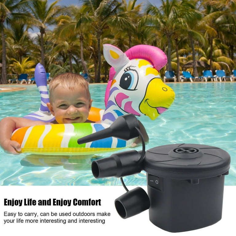 LineYDI Quick-Fill Electric Air Pump, Portable for Inflatables