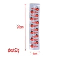 thumbnail image 2 of Precioso 12 Piezas Niñas Bebé Niño Niños Princesa Broches para El Cabello Accesorios para El Cabello - rojo, se describe, 2 of 7