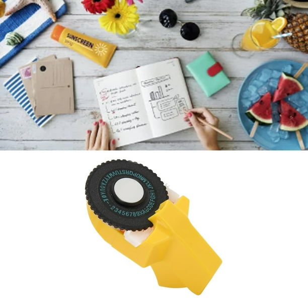 Etiquetadora En Relieve, Diseño Ergonómico, Etiquetadora Manual Eficiente Mini Para El Hogar