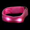 thumbnail image 1 of OULII Brassard Lumineux Réglable LED Électronique Rose 1Pcs Activités Extérieures, 1 of 8