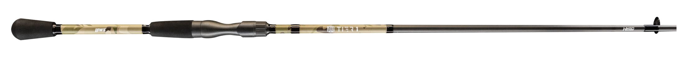 Lew's American Hero Tier 1 Spinning Fishing Rod, 7-Foot 2-Inch Rod, Medium Power, Multicam