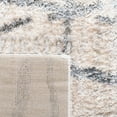thumbnail image 6 of SAFAVIEH Berber Fringe August Geometric Shag Area Rug, Cream/Gray, 5'3" x 7'6", 6 of 10