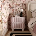 thumbnail image 2 of Tori Motif Mauve Nightstand, 2 of 6