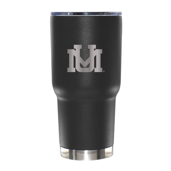 NCAA Montana Grizzlies 30 ounce Stainless Steel Tumbler in Alternate Team Color with Team Logo