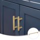 thumbnail image 5 of Uxcell 2-Pack Tiradores de Gabinete, Perillas Modernas de Acero Inoxidable en T de 11.8" [Dorado], 5 of 6
