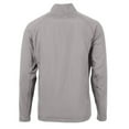 thumbnail image 3 of Men's Cutter & Buck Gray Marshall Thundering Herd Adapt Eco Knit Hybrid Recycled Big & Tall Full-Zip Jacket, 3 of 3