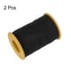thumbnail image 3 of Hilo elástico Uxcell de 2 piezas 547 Yardas 0.5mm Grosor Hilo de látex para coser a mano, recogiendo, Negro, 3 of 6