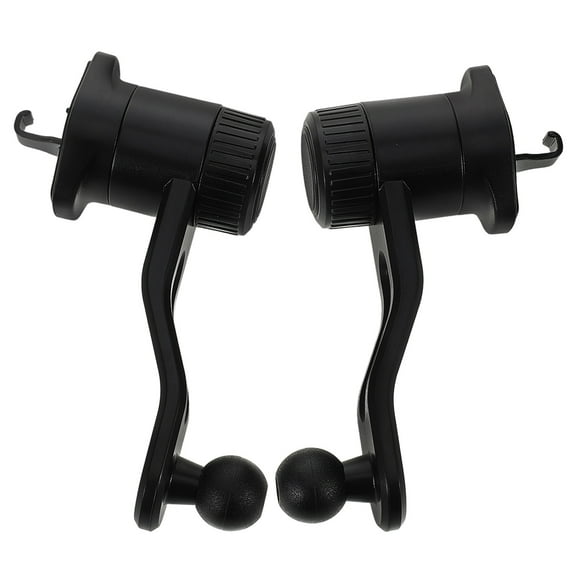 Raindrops Universal Smartphone Car Vent Mount Holder Black Clip 2-Pack Compatible with Most Phones