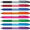 thumbnail image 2 of Pentel R.S.V.P. RT Retractable Ballpoint Pen 1mm Clear Barrel Assorted Ink 8/Pack BK93CRBP8M, 2 of 10