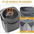 thumbnail image 3 of Air Conditioning Window Ac Window Ac Window Ac Mesh Cover for Outside Unit Protector with Ropes Cover Aire Acondicionado Aire Acondicionado Aire Acondicionado, 3 of 7
