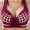 Wine, variant on Aloohaidyvio Bras,Womens Traceless Comfortable No Steel Ring Breathable Gathering Bra