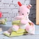 thumbnail image 4 of Infant Comfort Cartoon Towel Hanging Newborn Plush Toy Accompanying Baby Soothing TowelPink Rabbit, 4 of 4