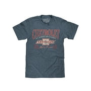 Tee Luv Men's Chevrolet 1911 T-Shirt - An American Classic Chevy Graphic Tee (S)