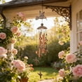 thumbnail image 6 of Cheapark Vintage Metal Wind Chime Hummingbird Plated Hanging Ornament Premium Garden Decor For Patio Yard Year Round Use, 6 of 6