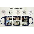 thumbnail image 2 of Printtoo PersonalizedPhotoCollage CoffeeMugI Love You Daddy Custom Picture Ceramic CupDishwasher & Microwave Safe- 11 Oz -Blue, 2 of 6
