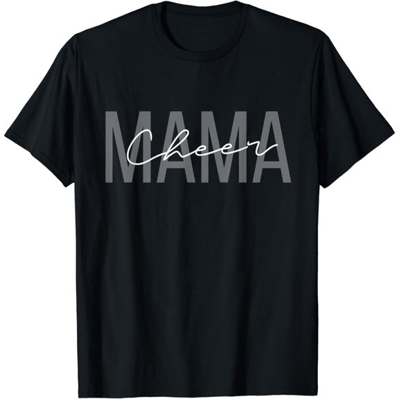 Cheerleader Mom Shirt Cheer Mom Mama Mother T-Shirt