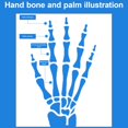 thumbnail image 5 of Flexible Finger Splint Set 6 Metal Splints for Injury Protection Adjustable Fastening Strap Breathable Lightweight, 5 of 5