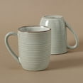 thumbnail image 3 of Famiware Tempus 4-Piece Stoneware Coffee Mug Sets, 14 oz Mugs for Kitchen,Castle Wall, 3 of 6