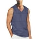 thumbnail image 1 of Hombres Casual Moda Sólido Cuello en V Deportes sin Mangas, 1 of 4