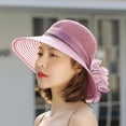 thumbnail image 5 of ZHENHONG Tea Party Hats for Women Hat Bridal Wedding Church Wide Brim Summer Sun Cap Birthday Party Hats, 5 of 5