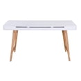 thumbnail image 3 of Elle Decor Giselle Bureau d'Écriture en Blanc Français, 3 of 9