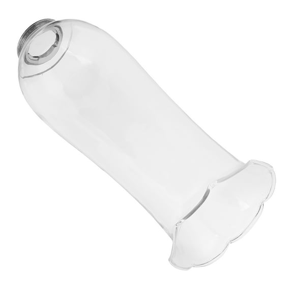 MLINS Replacement Glass Lamp Chimney Clear Kerosene Lamp Chimney Hurricane Lamp Shade Replacement Windproof Glass Candle Holder